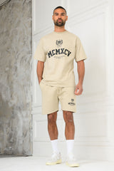 VERTEX T-SHIRT & SHORT SET - OAT