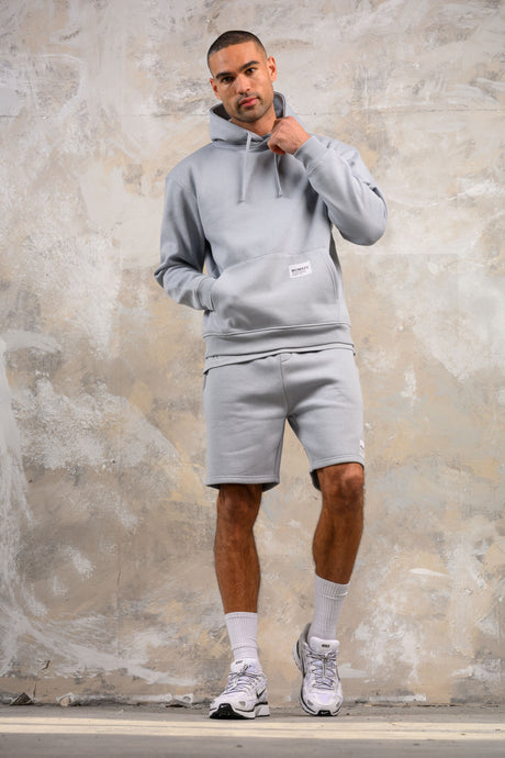 APOLLO HOODY TEE & SHORT SET - ICE BLUE