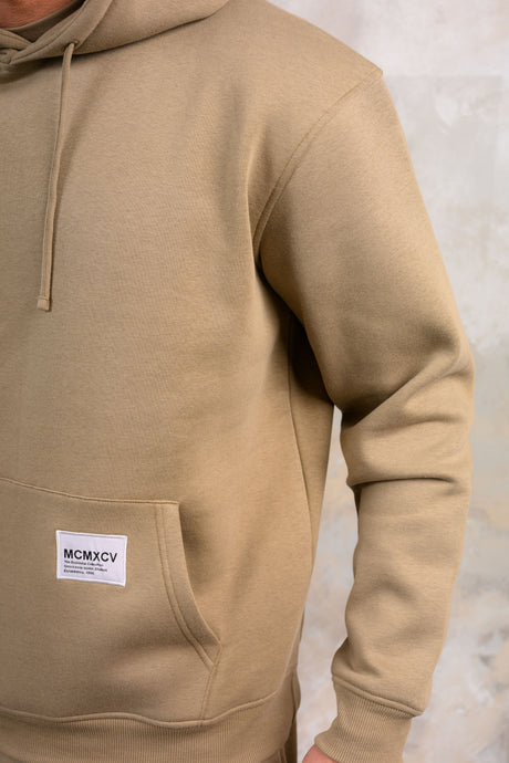 APOLLO HOODY TEE & SHORT SET - STONE