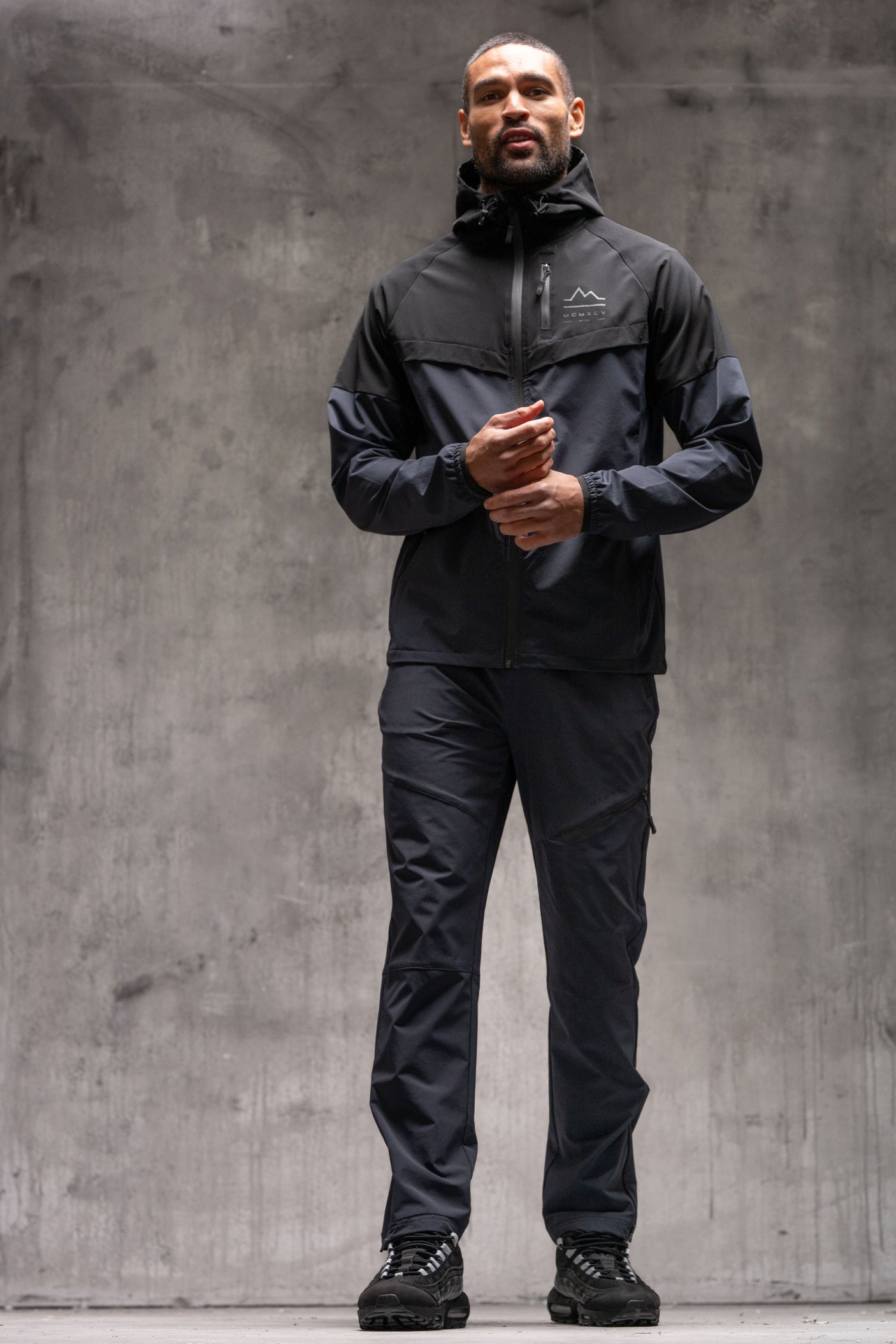 ASCENT V2 TECH JACKET & PANT - BLACK/OMBRE