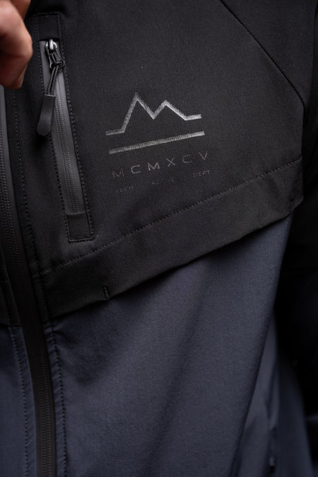 ASCENT V2 TECH JACKET - BLACK/OMBRE