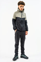 ASCENT JUNIOR TECH TRACKSUIT- GREY/DARK CHARCOAL
