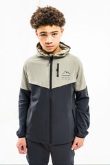 ASCENT JUNIOR TECH TRACKSUIT- GREY/DARK CHARCOAL