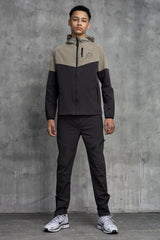ASCENT JUNIOR TECH TRACKSUIT- GREY/DARK CHARCOAL