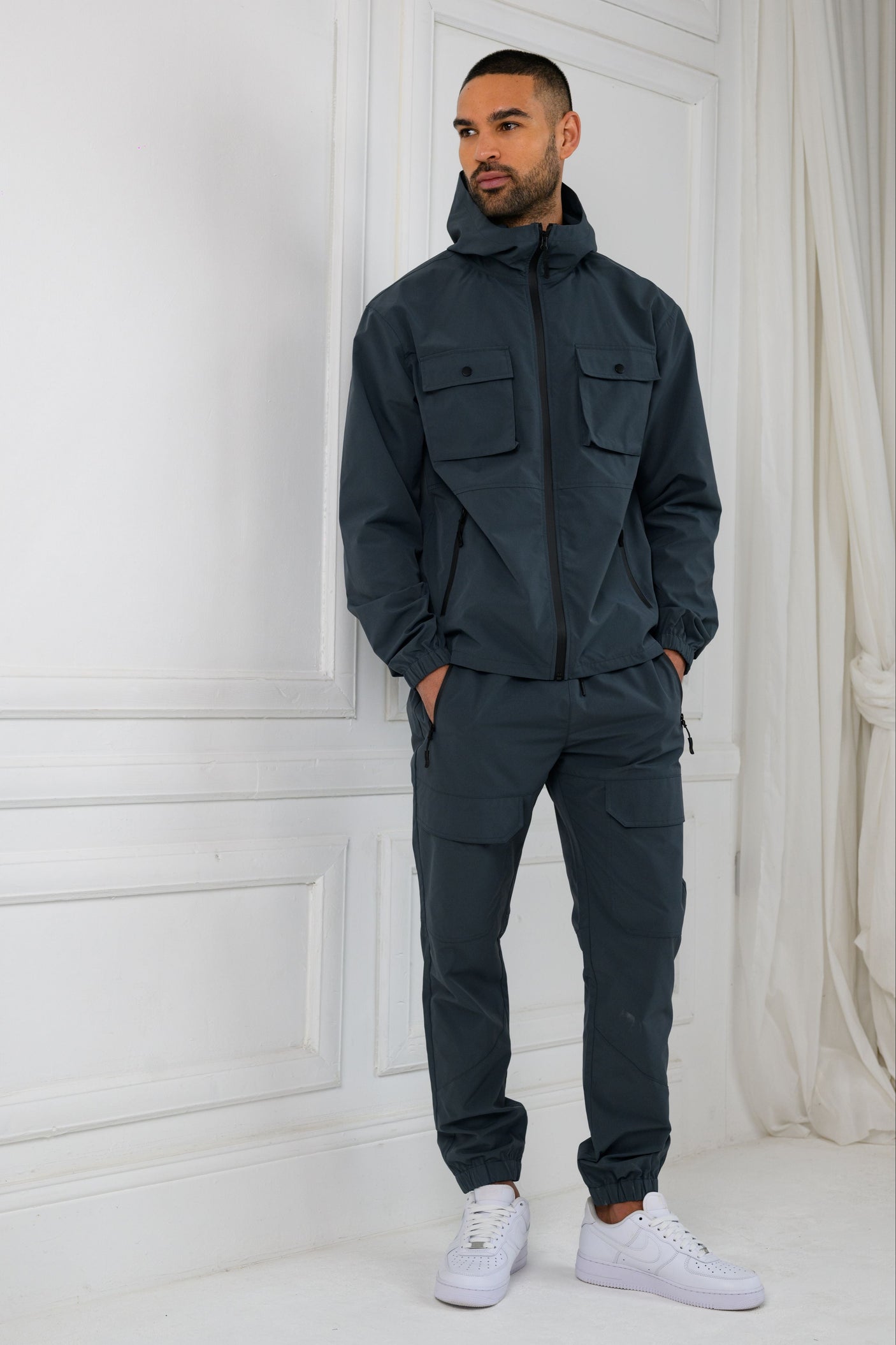 AVENTUS JACKET & PANT SET - CHARCOAL