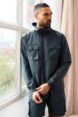 AVENTUS JACKET & SHORT SET - CHARCOAL