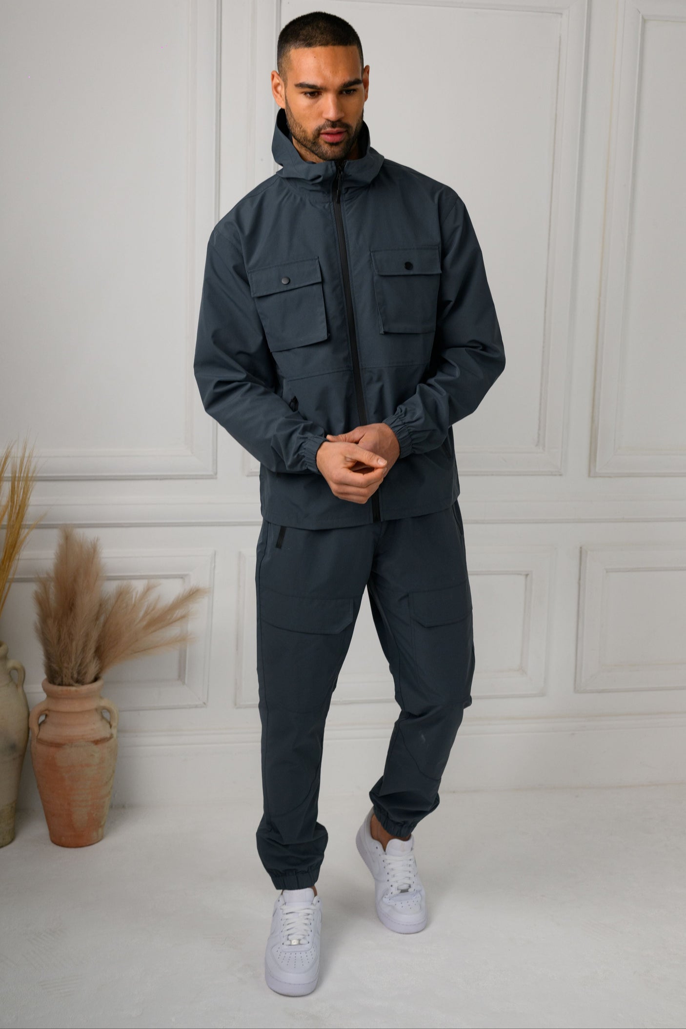 AVENTUS JACKET & PANT SET - CHARCOAL