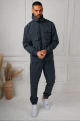 AVENTUS JACKET & PANT SET - CHARCOAL