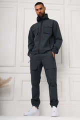 AVENTUS JACKET & PANT SET - CHARCOAL