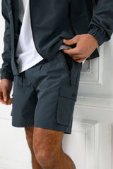 AVENTUS JACKET & SHORT SET - CHARCOAL