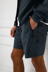 AVENTUS JACKET & SHORT SET - CHARCOAL