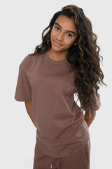 BLAIR GIRLS T-SHIRT - CAPPUCCINO