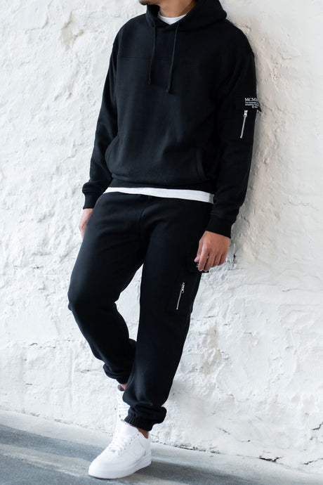 BOURNE HOODIE - BLACK