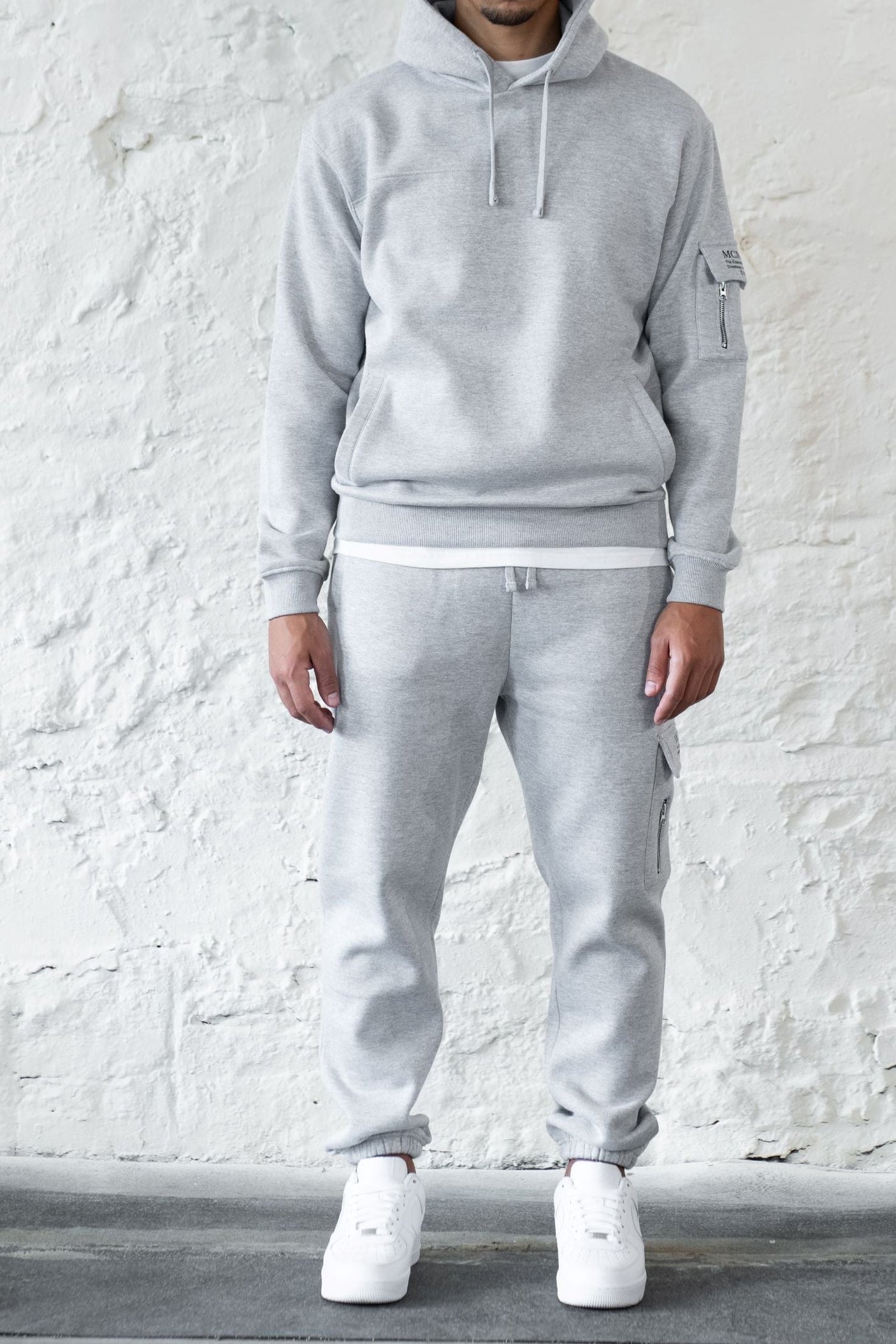BOURNE JOGGERS - GREY MARL