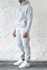 BOURNE JOGGERS - GREY MARL