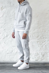 BOURNE TRACKSUIT - GREY MARL