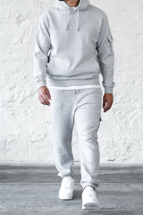 BOURNE TRACKSUIT - GREY MARL