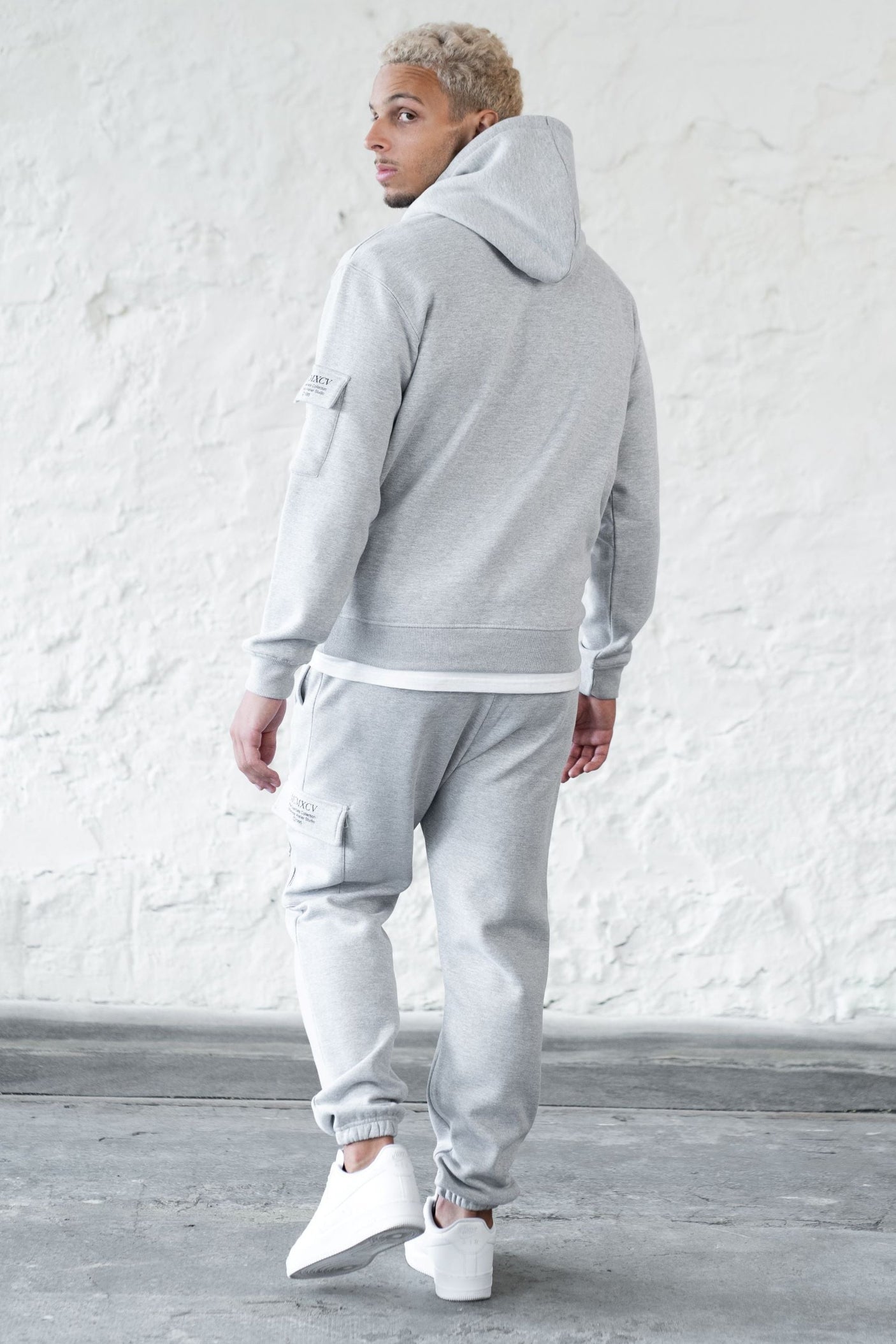 BOURNE JOGGERS - GREY MARL