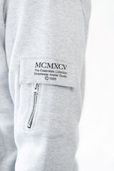 BOURNE HOODIE - GREY MARL