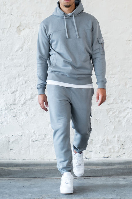 BOURNE TRACKSUIT - LAVA GREY