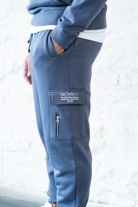 BOURNE JOGGERS - NIGHT SHADOW BLUE