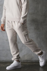 BOURNE JOGGERS - OFF WHITE