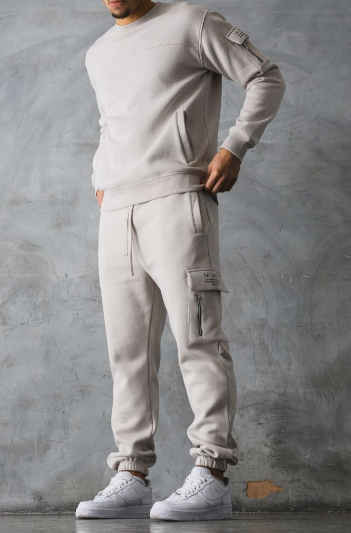 BOURNE JOGGERS - OFF WHITE