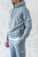 BOURNE HOODIE - LAVA GREY
