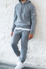 BOURNE HOODIE - LAVA GREY