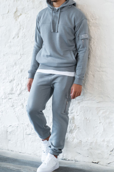BOURNE HOODIE - LAVA GREY