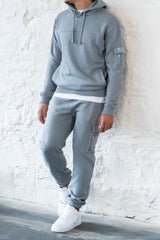 BOURNE HOODIE - LAVA GREY