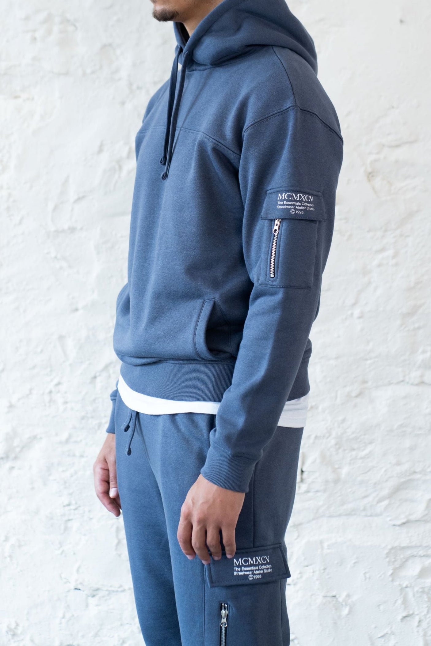 BOURNE HOODIE - NIGHT SHADOW BLUE