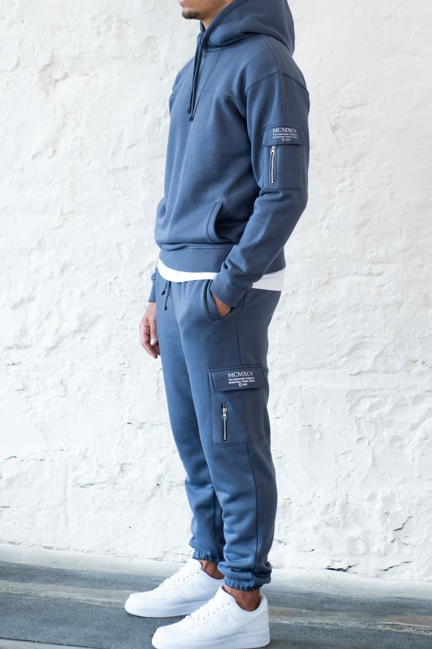 BOURNE HOODIE - NIGHT SHADOW BLUE