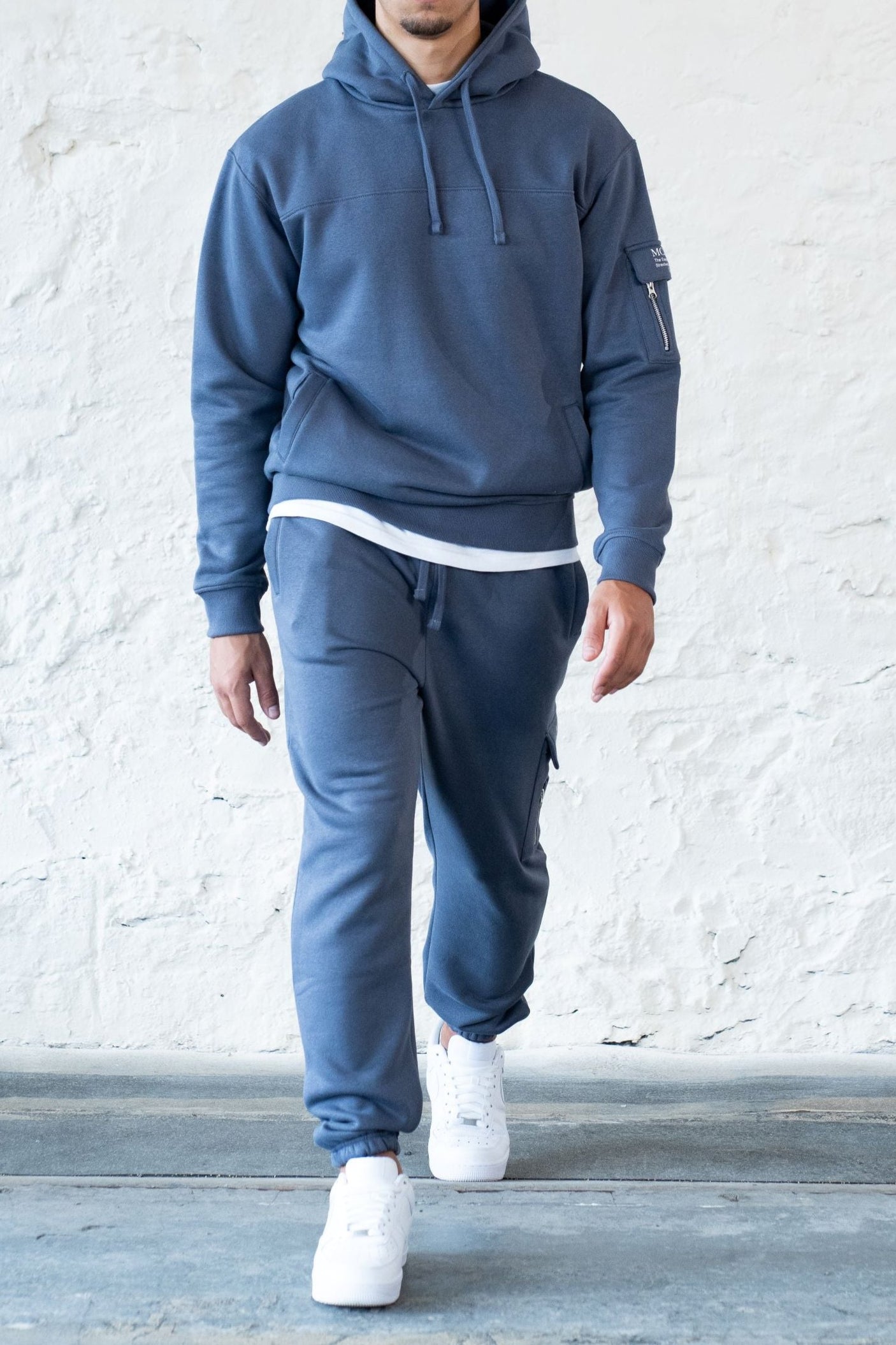 BOURNE HOODIE - NIGHT SHADOW BLUE