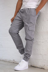 VIRGIL BOYS CARGO PANTS - GREY