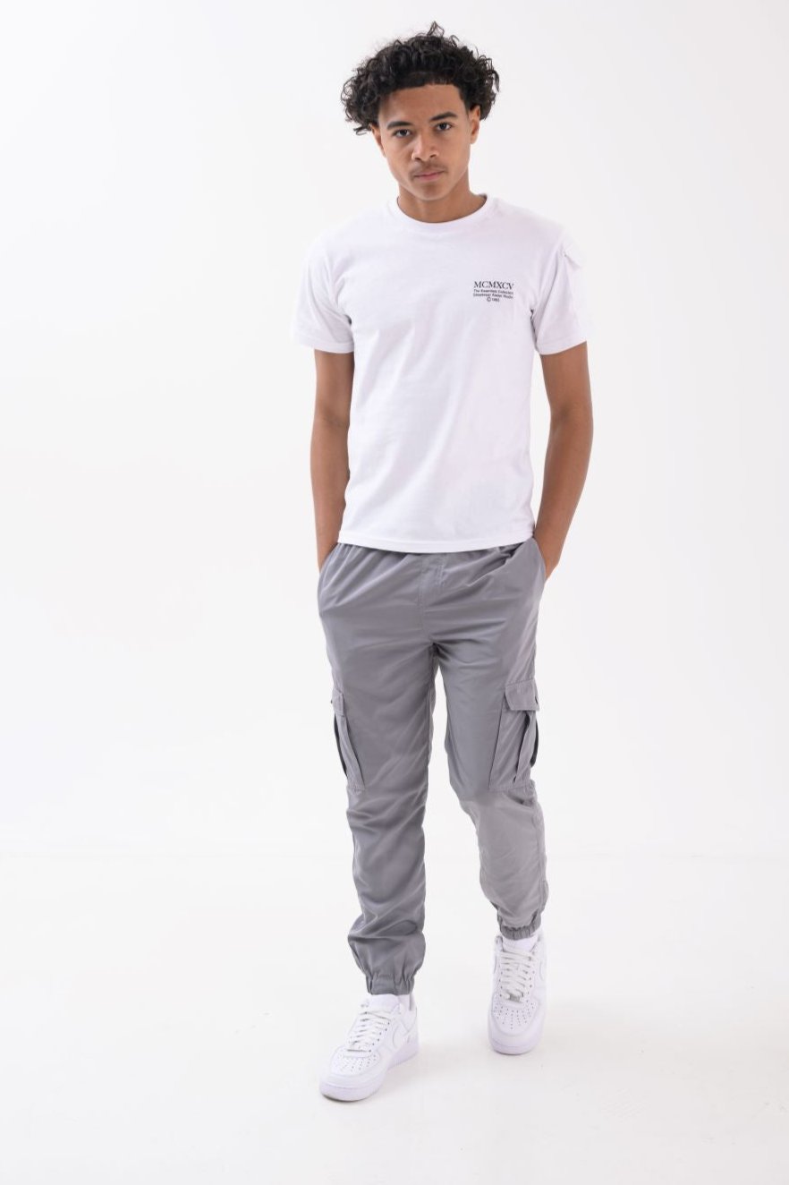 VIXEN BOYS CARGO PANTS - GREY