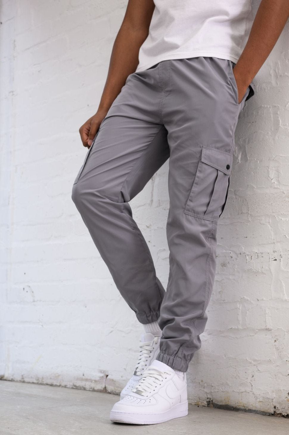 VIXEN BOYS CARGO PANTS - GREY