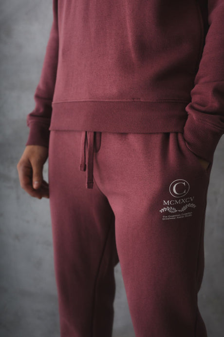 CABLE JOGGERS - MAUVE