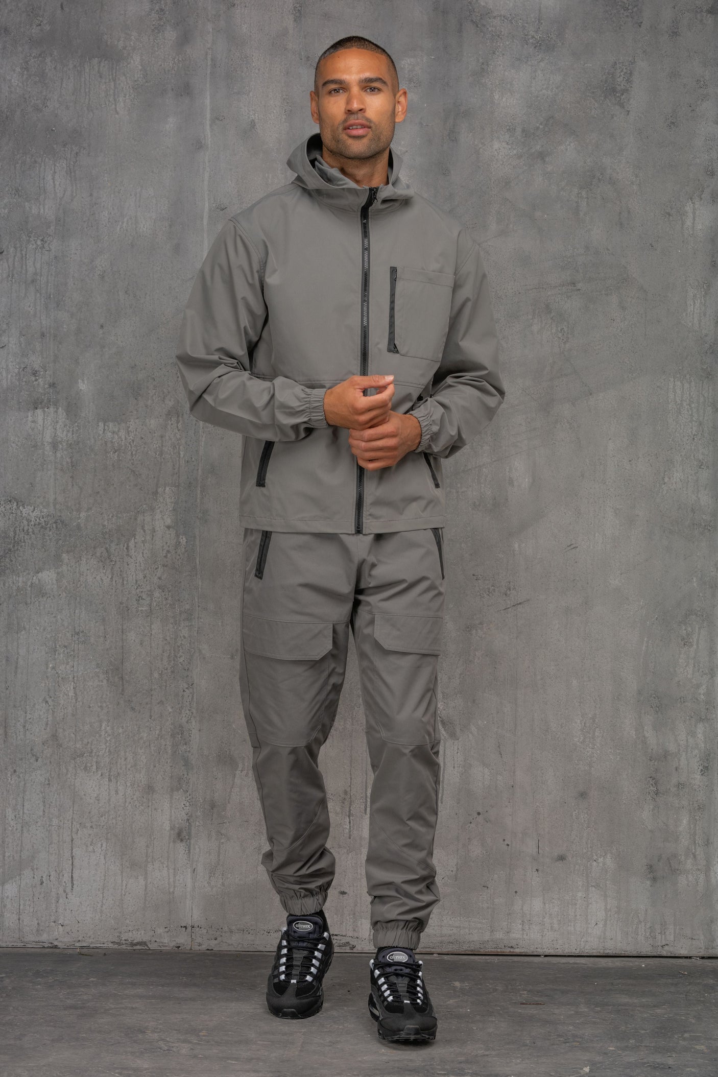 CADET TECH TRACKSUIT - CHARCOAL