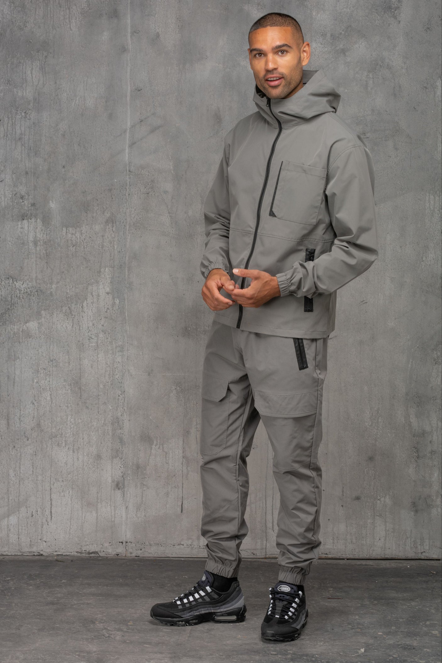 CADET TECH TRACKSUIT - CHARCOAL