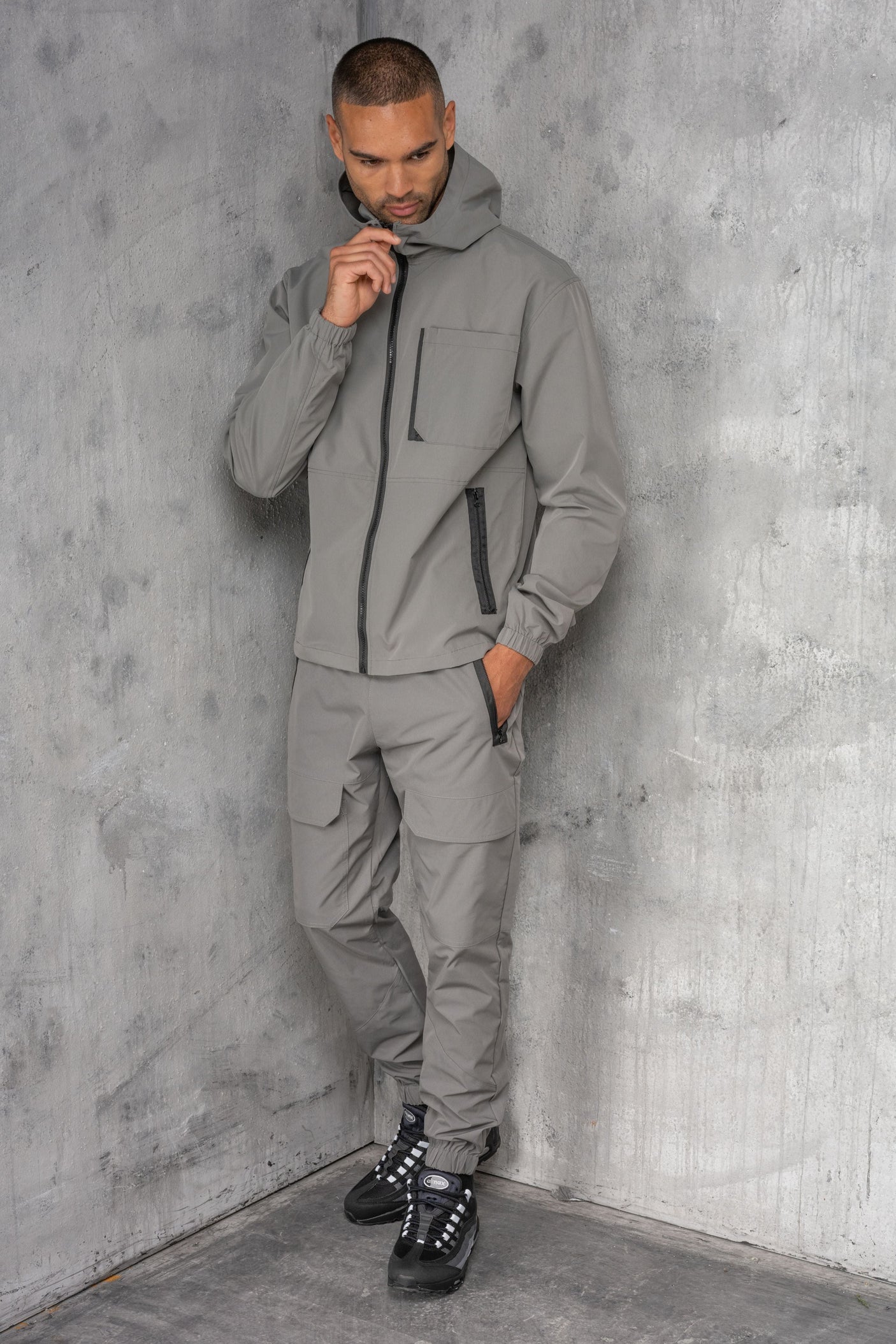 CADET TECH TRACKSUIT - CHARCOAL