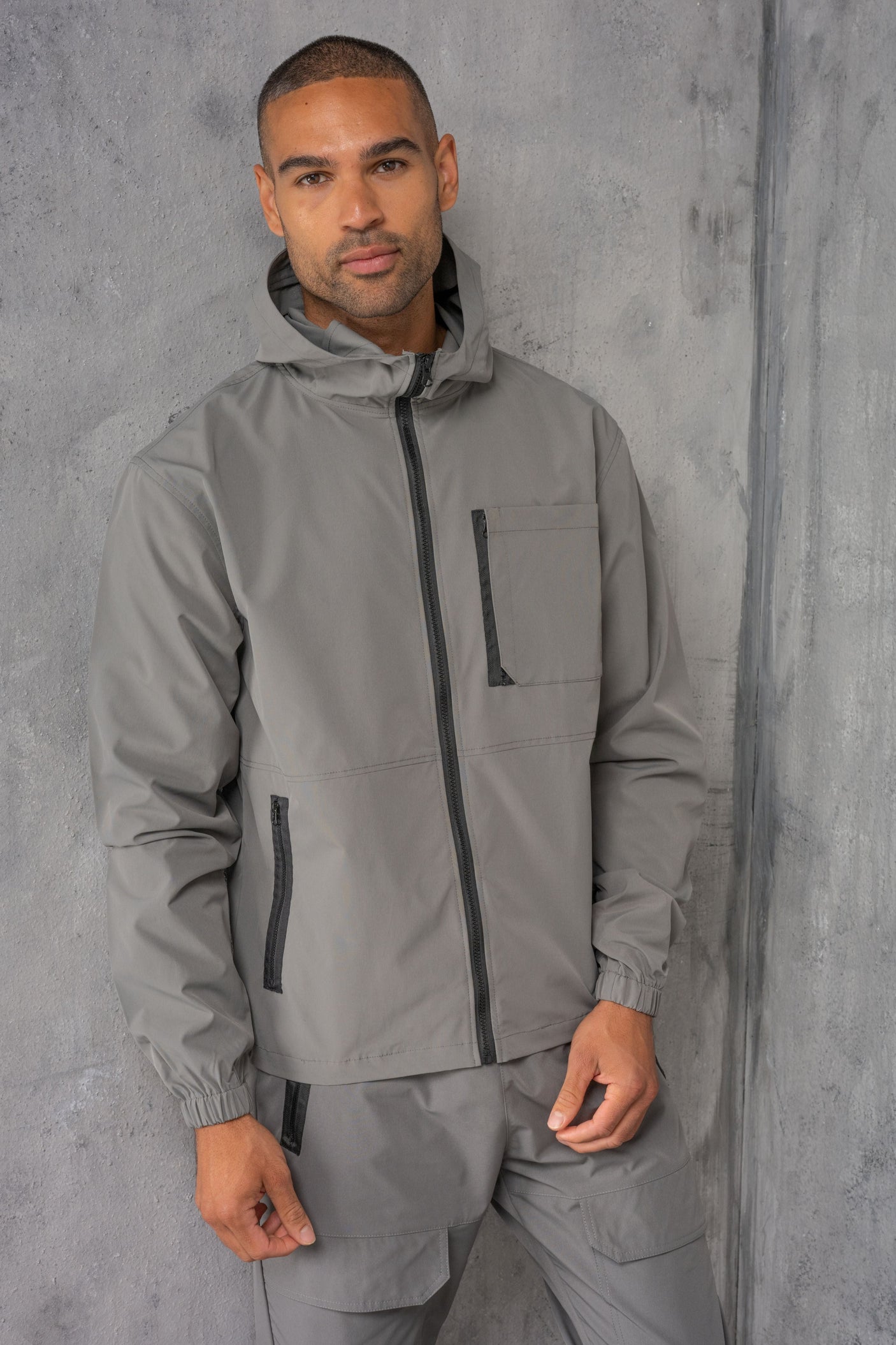 CADET TECH TRACKSUIT - CHARCOAL