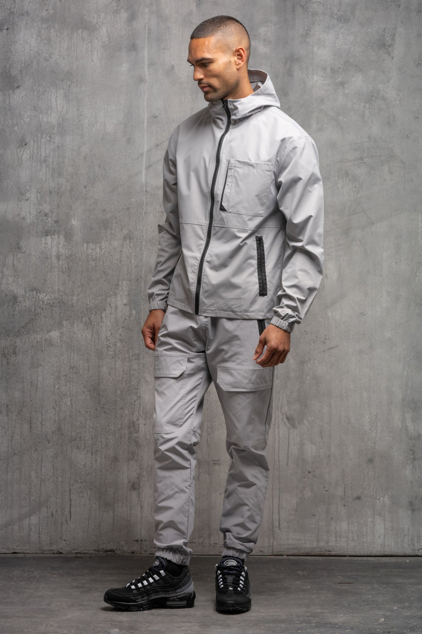 CADET TECH TRACKSUIT - MID GREY