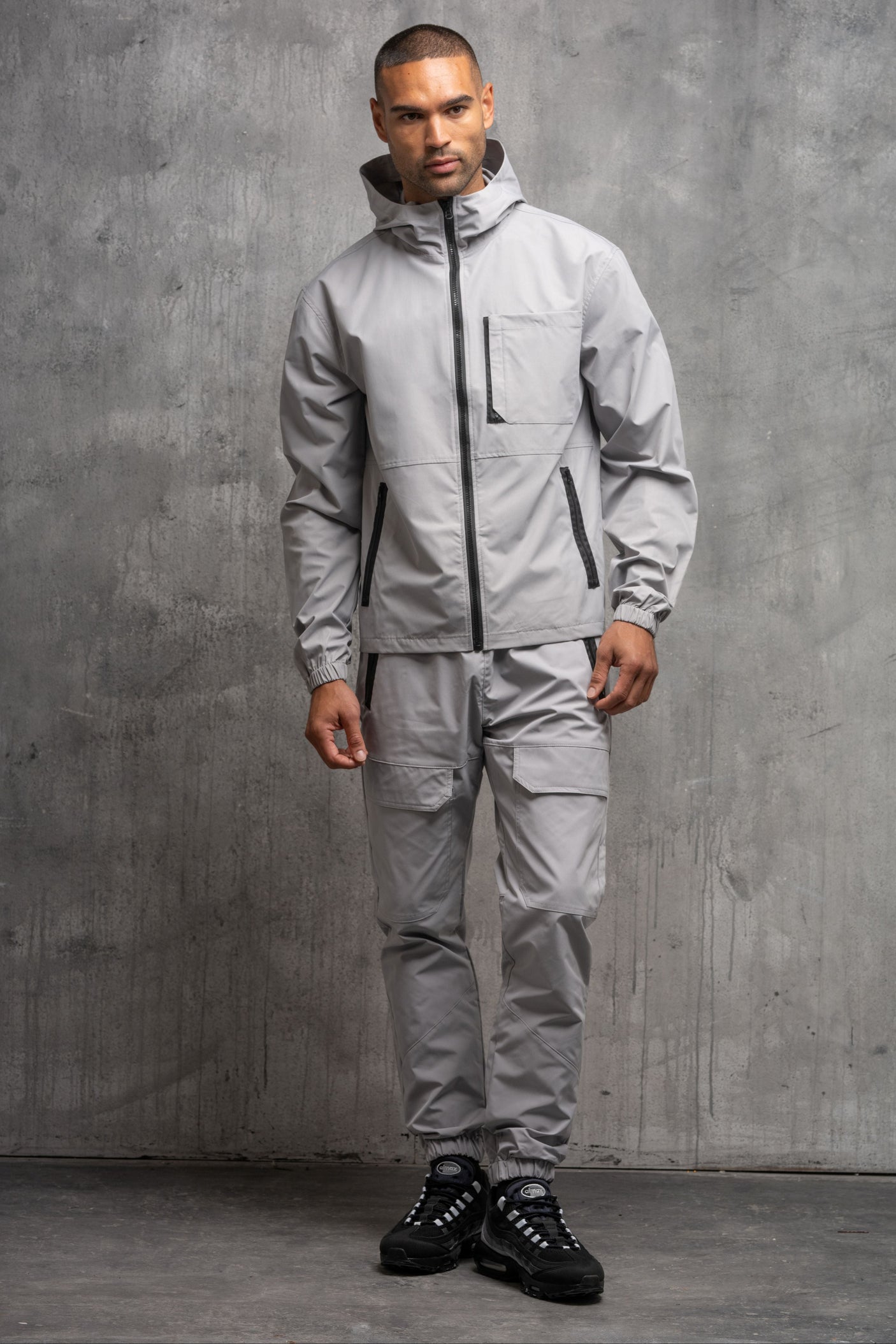 CADET TECH TRACKSUIT - MID GREY