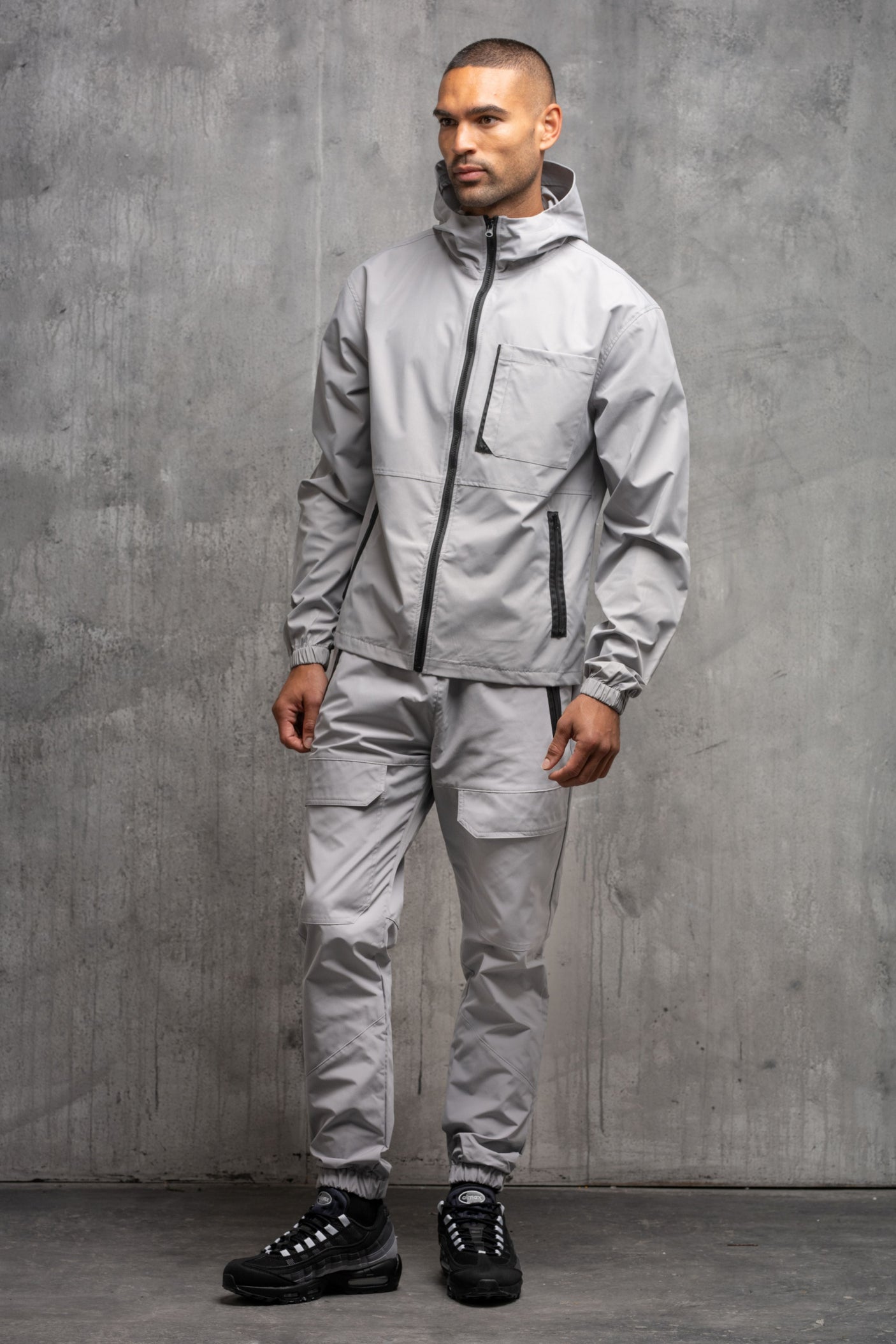 CADET TECH TRACKSUIT - MID GREY