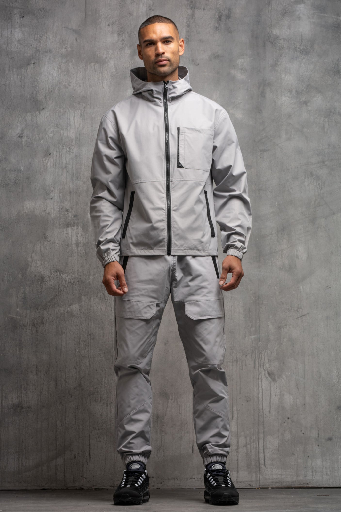 CADET TECH TRACKSUIT - MID GREY