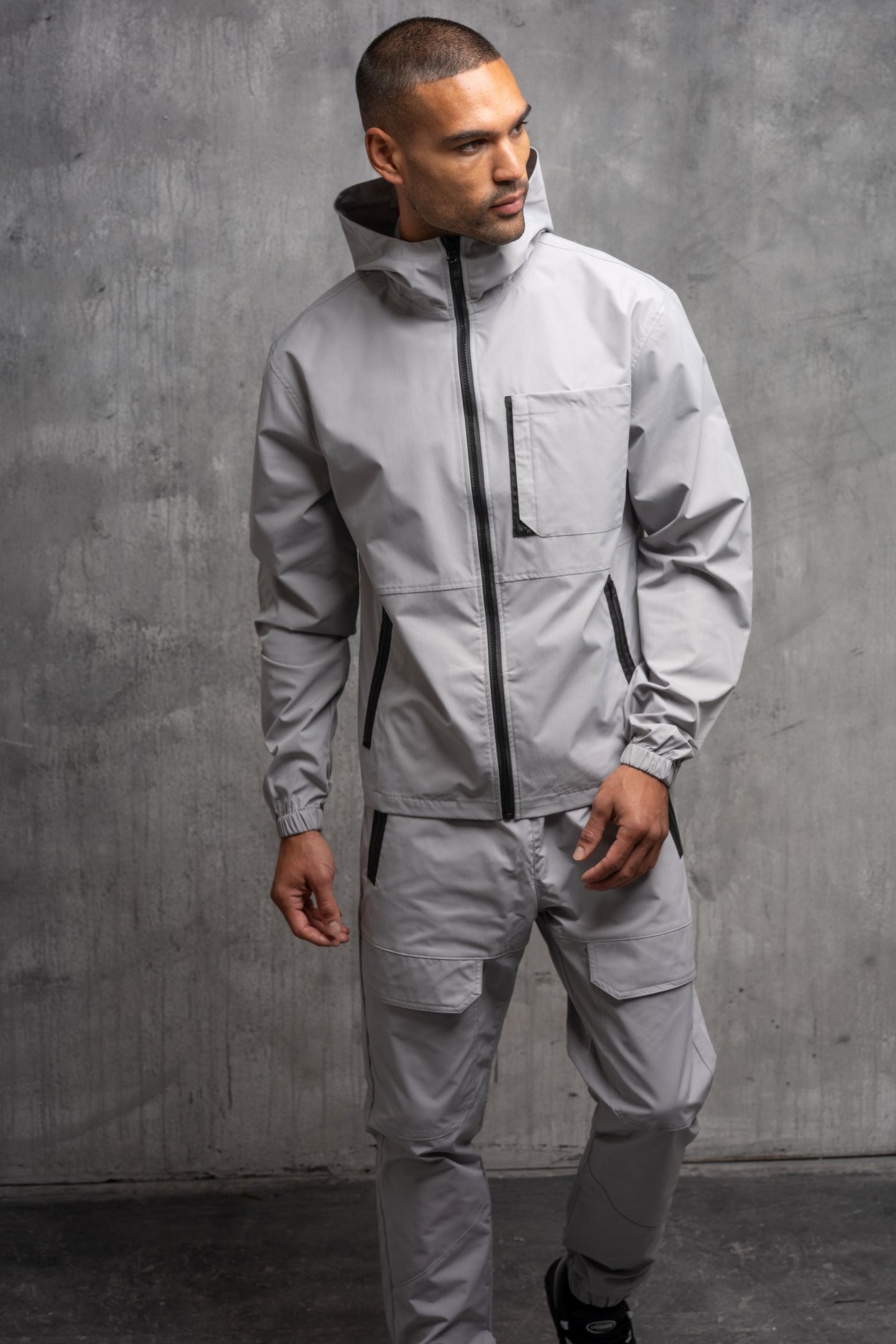 CADET TECH TRACKSUIT - MID GREY