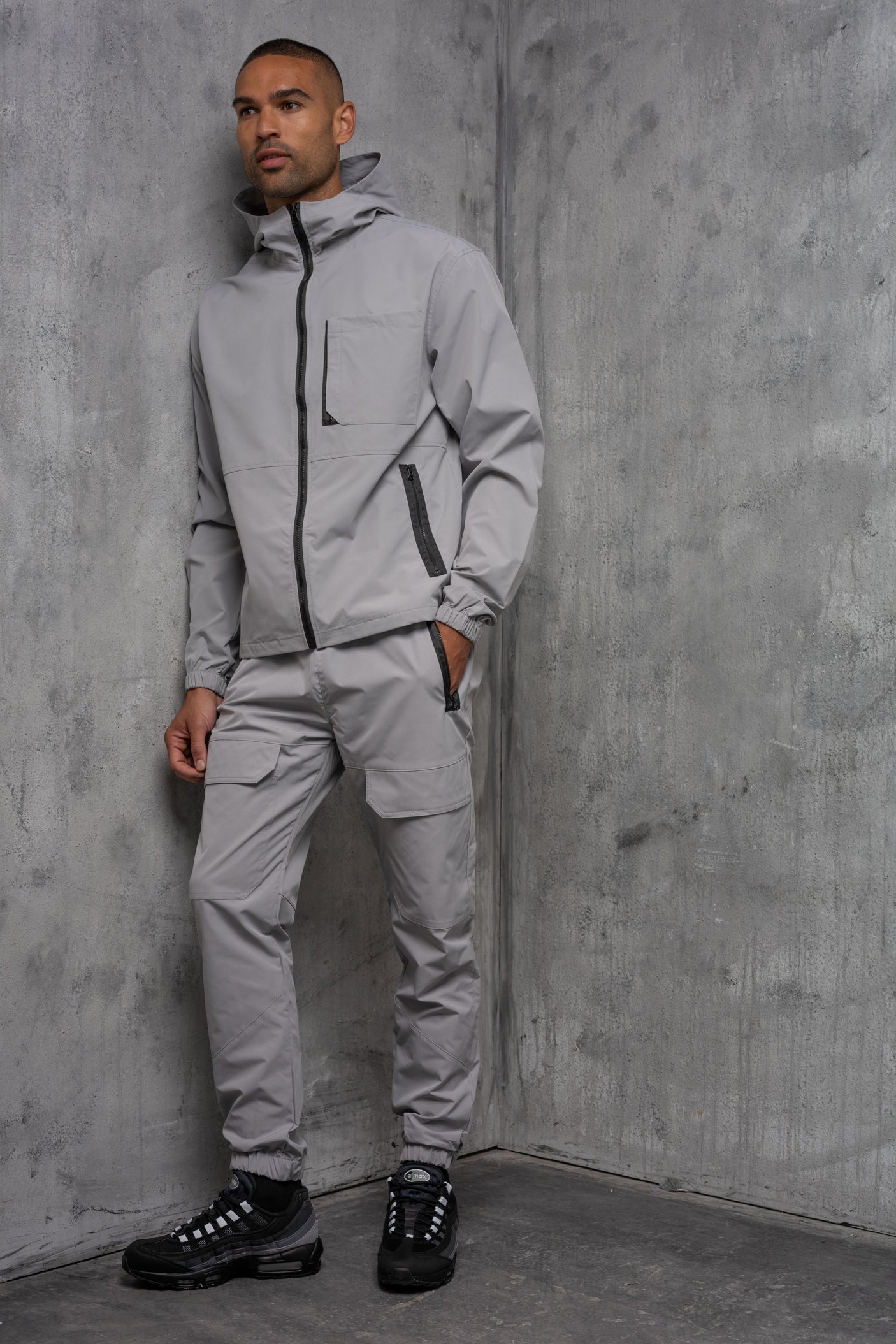 CADET TECH TRACKSUIT - MID GREY