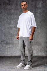 CLUB Premium Washed Denim Jeans - GREY