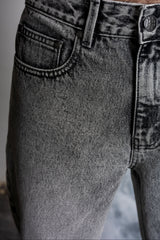 CLUB Premium Washed Denim Jeans - GREY